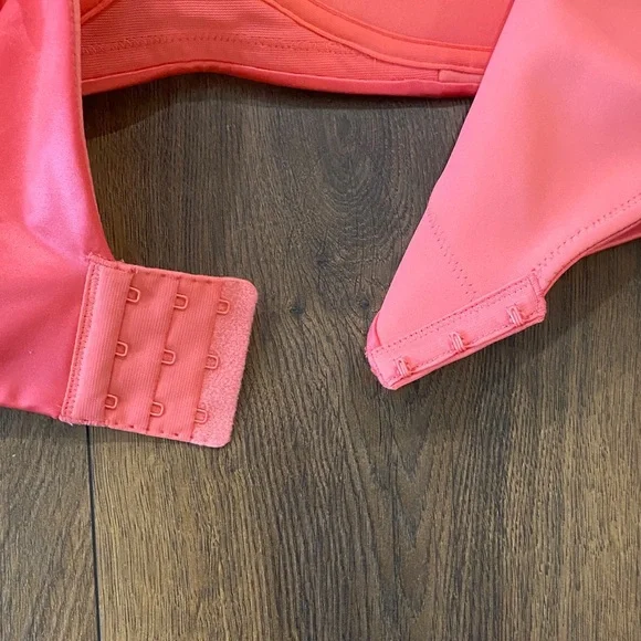 Cacique No-Wire Lightly Lined Full-Coverage Bra 46B Coral (NWT) - Picture 6 of 8